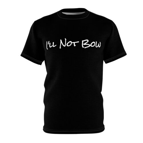 I'll Not Bow  Unisex Cut & Sew Summer Tee (AOP) for Healthy Persons - GMP Tees