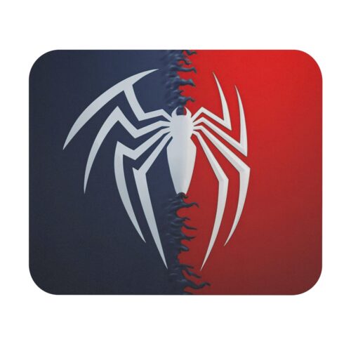 Spiderman Gaming Logo Mouse Pad (Rectangle) for Gamers & Avengers Fans by GMP