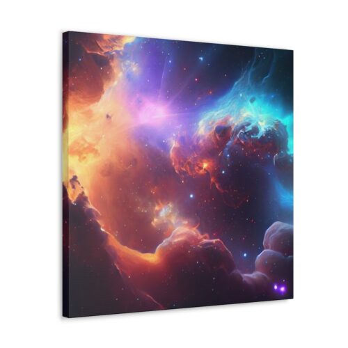 Colors of the Deep Space Abstract Artwork Canvas Professional Gallery Painting