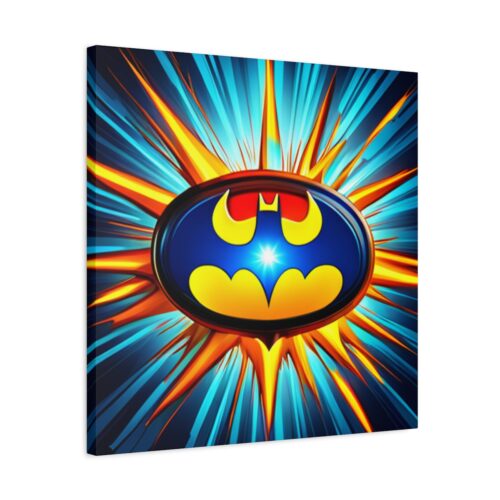 Batman: The Animated Series Dark Knight  Beyond  Theme  Logo Matte Anime Artwork