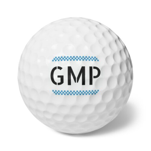 GMP Limited Editon Brand New Pro Golf Balls, 6pcs