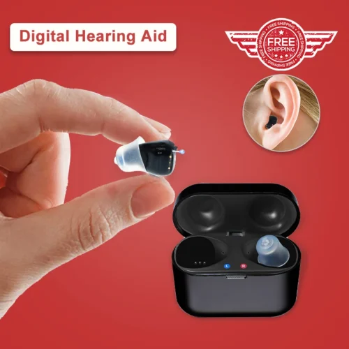 New Hearing Aids SR61 Rechargeable Audifonos - Adjustable Wireless Invisible Ear Sound Amplifier