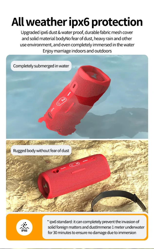 GMP Flip 6 Wireless Speaker 