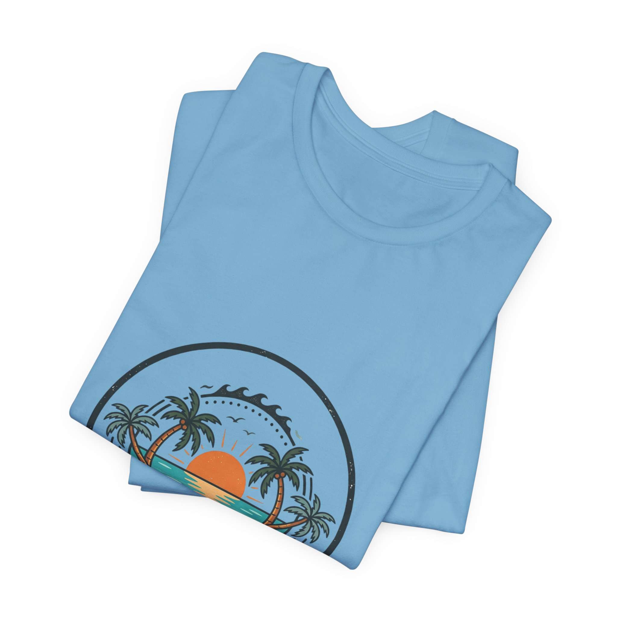 Sunset Beach Circle Tee | family vacation, matching group shirts - Image 7
