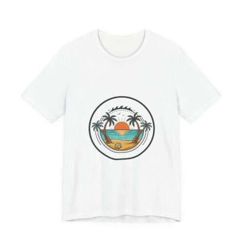 Sunset Beach Circle Tee | family vacation, matching group shirts